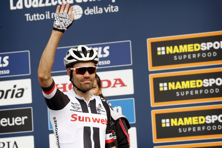 ジロ・デ・イタリア覇者、トム・デュムラン(オランダ、サンウェブ)