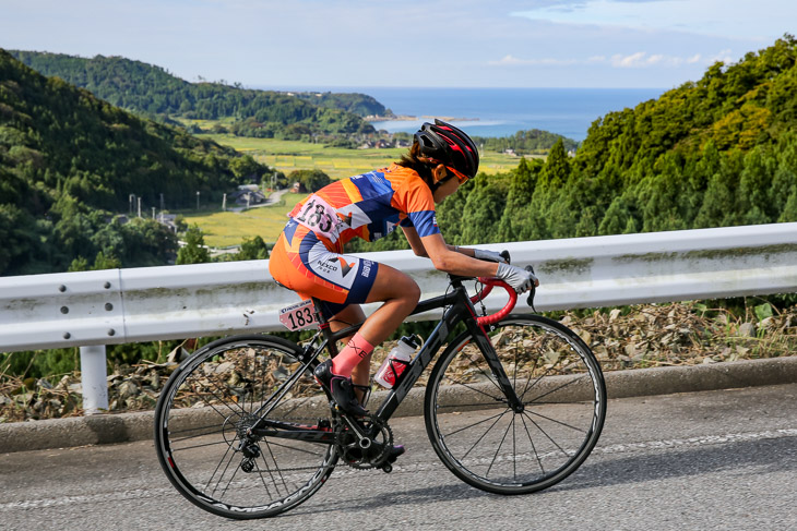 Fクラスタ 2周目 合田祐美子(BH BIORACER)が独走する