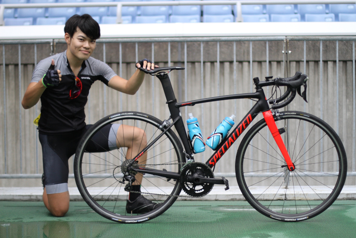 松村亮さん(吉田セドアル一誠)スペシャライズド ALLEZ SPRINT