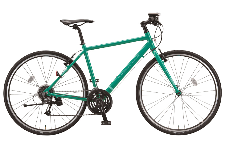 ブリヂストンサイクル・グリーンレーベル CYLVA F24(E.X コバルトグリーン)