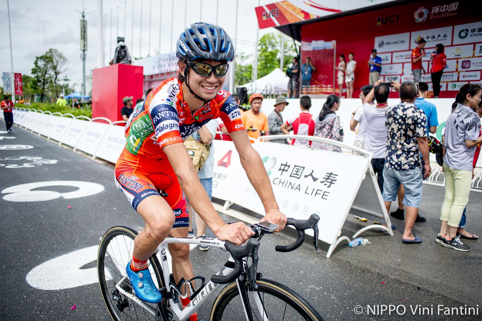 夏からNIPPOヴィーニファンティーニのトレーニーとして転戦した西村大輝。ツアー・オブ・チャイナ2(UCI2.1)ではUCIポイントを獲得した
