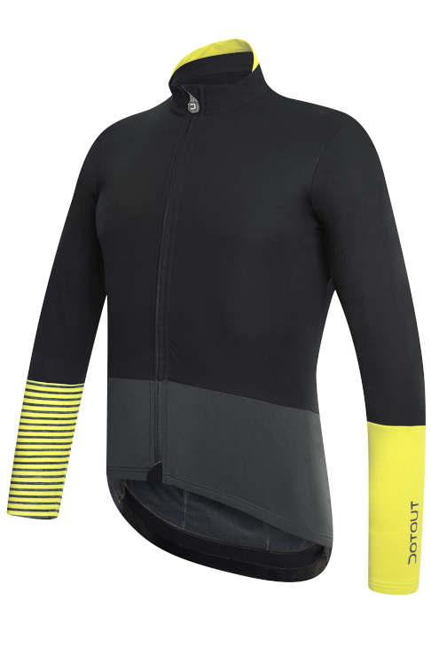 ドットアウト Cruiser Wool Light Jacket(black-yellow)