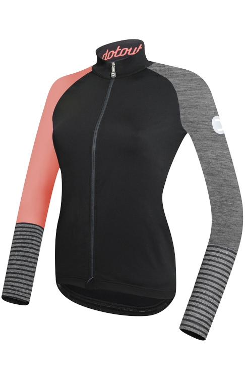 ドットアウト Fly W Jersey(black-pink)