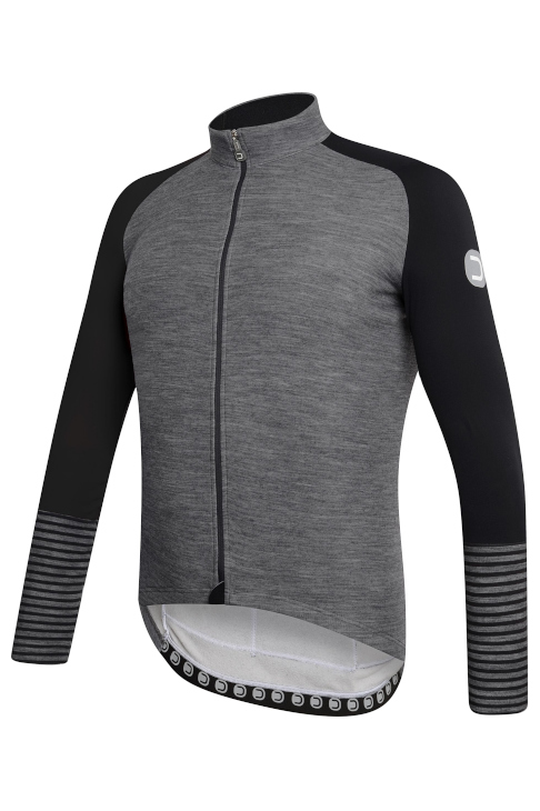 ドットアウト Oxygen Jersey(melange dark grey-black)