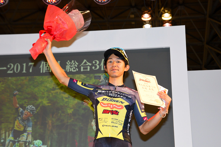 Jプロツアー個人総合3位 吉岡直哉(那須ブラーゼン)
