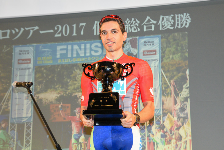 Jプロツアー個人総合1位 ホセ・ビセンテ(マトリックスパワータグ)