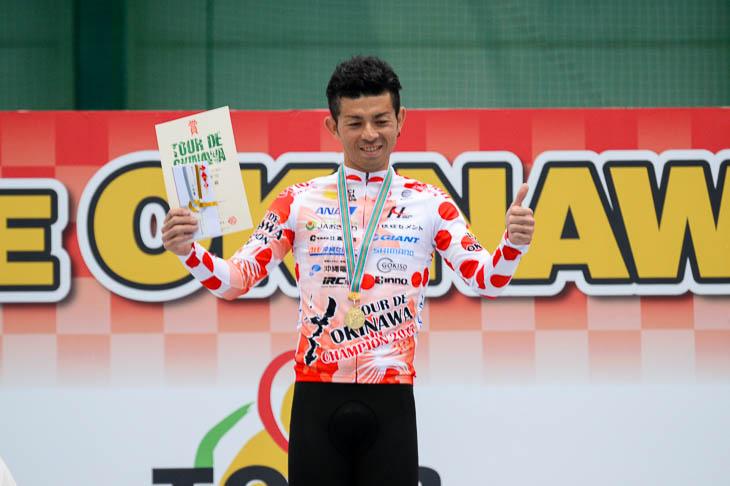 2回の山岳賞を独占した普久原奨(沖縄選抜)