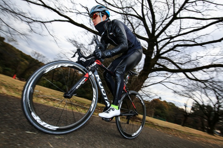 「短い登りを含むアップダウンコースで真価を発揮するホイール」辻本尚希(L-Breath Bike)
