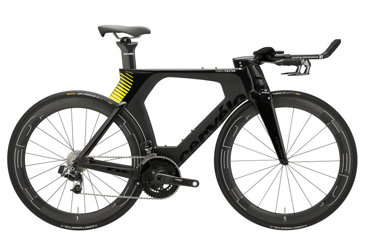 サーヴェロ P5 Six SRAM RED eTAP 完成車(ブラック/フルオロイエロー)