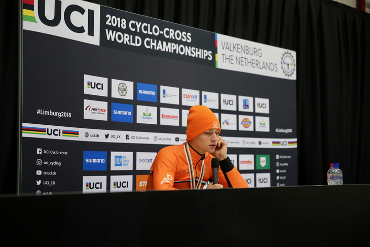 マテュー・ファンデルポール(オランダ)「ただただワウトが速かった」