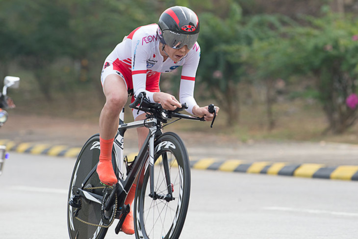 女子エリート個人タイムトライアル 唐見実世子(弱虫ペダルサイクリングチーム)