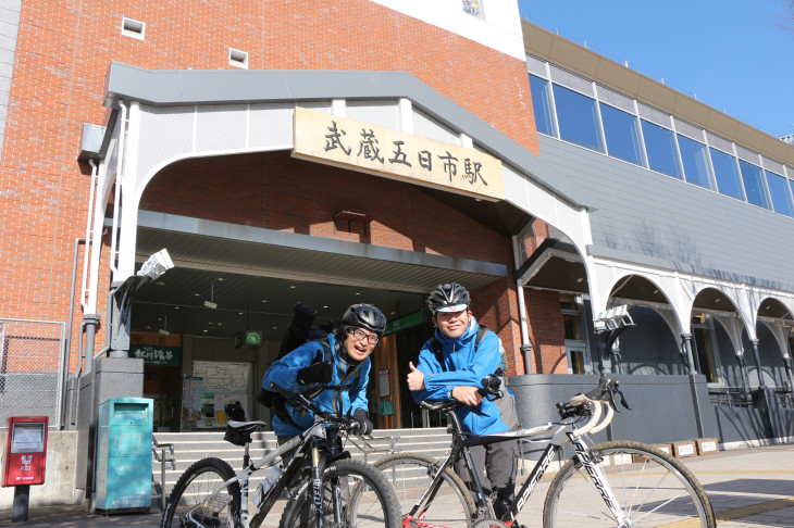 それでは奥多摩ライドスタートなんだ!