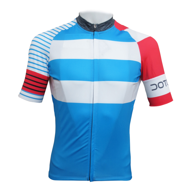 ドットアウト Huricane Jersey(light blue-white-red)