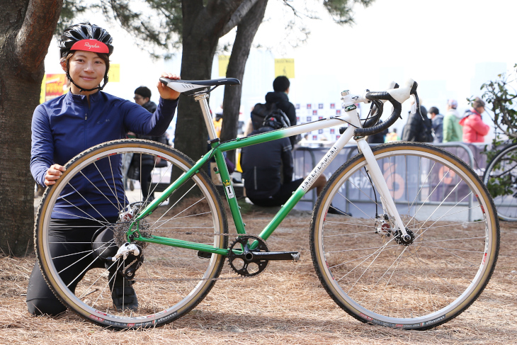 鵜飼知春さん(八ヶ岳CYCLOCROSS CLUB)Independent Fabrication PLANET X