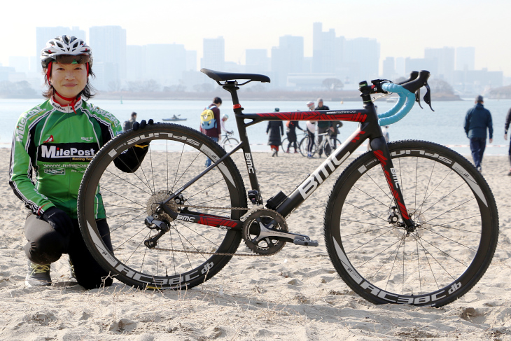 高橋まゆみさん(MilePost Racing)BMC crossmachine CX01