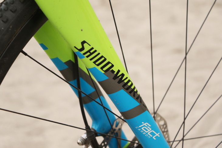 Bicicletta SHIDOオリジナルの”SHIDO-WORKS”ステッカー
