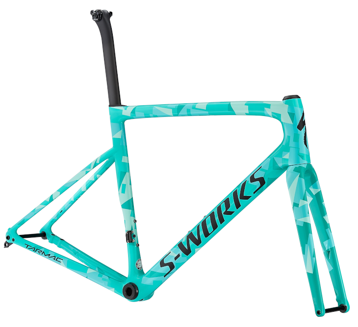スペシャライズド S-WORKS TARMAC SL6 DISC FRAMESET(GLOSS ACID MINT/MINT/LIGHT TURQ/SATIN/BLACK)