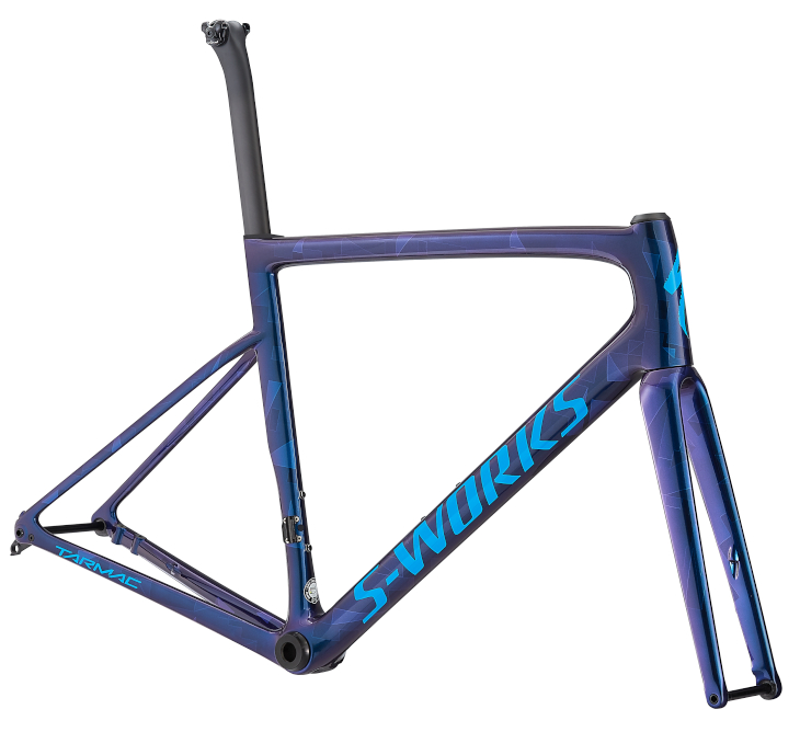 スペシャライズド S-WORKS TARMAC SL6 DISC FRAMESET(GLOSS CHAMELEON/CYAN BLUE)