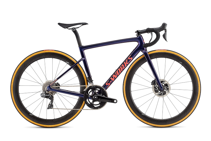 スペシャライズド S-WORKS TARMAC WMN SL6 DISC DI2(GLOSS CHAMELEON FLAKE/SATIN ACID RED/CLEAN)