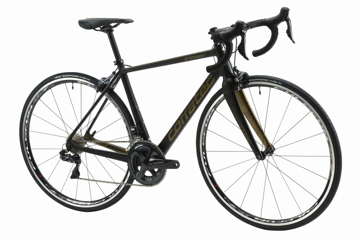 コラテック R.T.CARBON(M.BLK/GLD、※写真のコンポーネントは新型105ではありません)