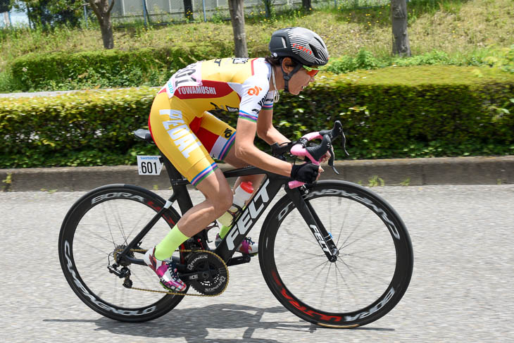 昨年の全日本選手権ロード2位の唐見実世子(弱虫ペダルサイクリングチーム)