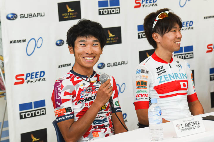 雨澤毅明(宇都宮ブリッツェン)「増田選手と総合上位を目指したい」
