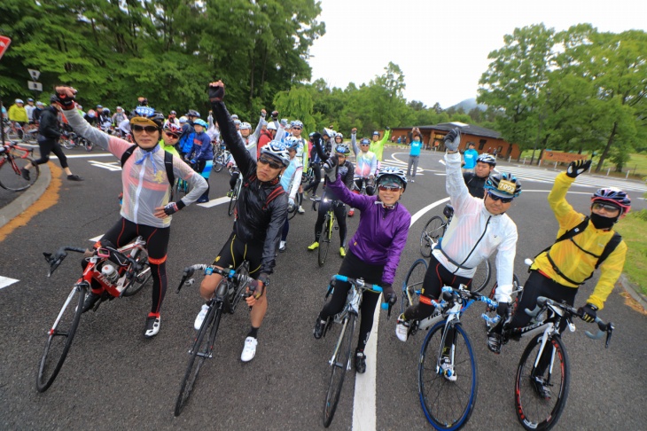 いざ!120kmのロングライドに走り出すぞ!
