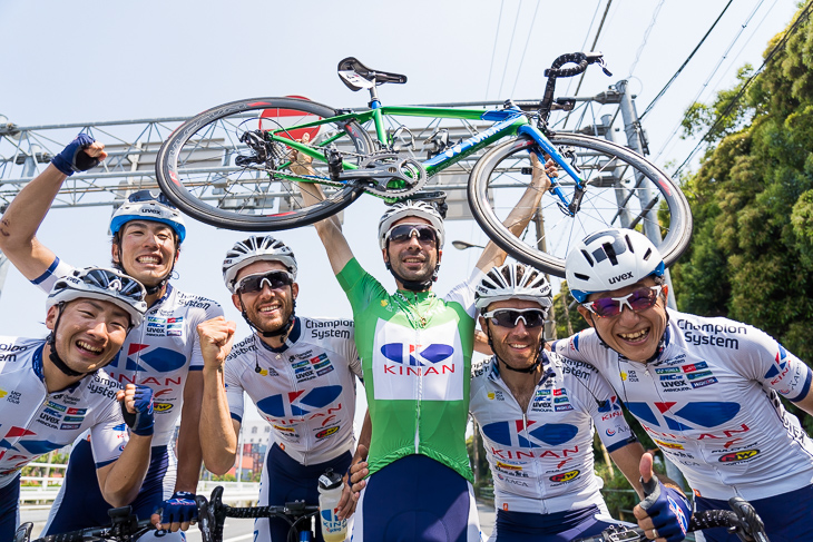 ツアー・オブ・ジャパン優勝の勢いに乗って悲願の地元優勝なるか?キナンサイクリングチーム