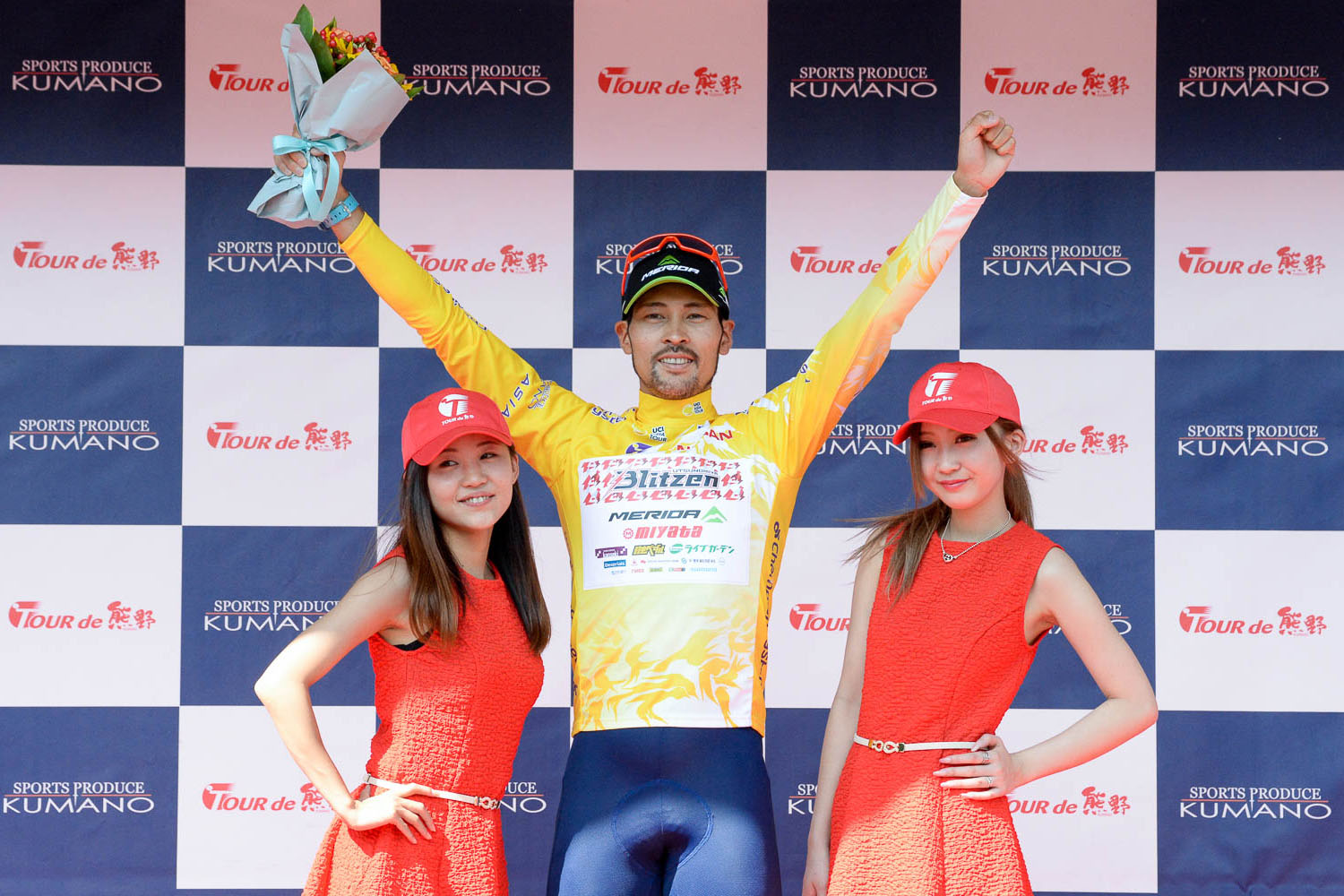 個人総合首位 阿部嵩之(宇都宮ブリッツェン)