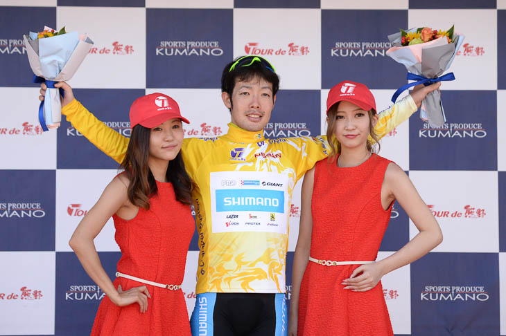 個人総合首位 入部正太朗(シマノレーシング)