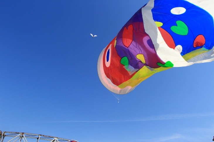 まるで大海原のような青空 明日も晴れそう!