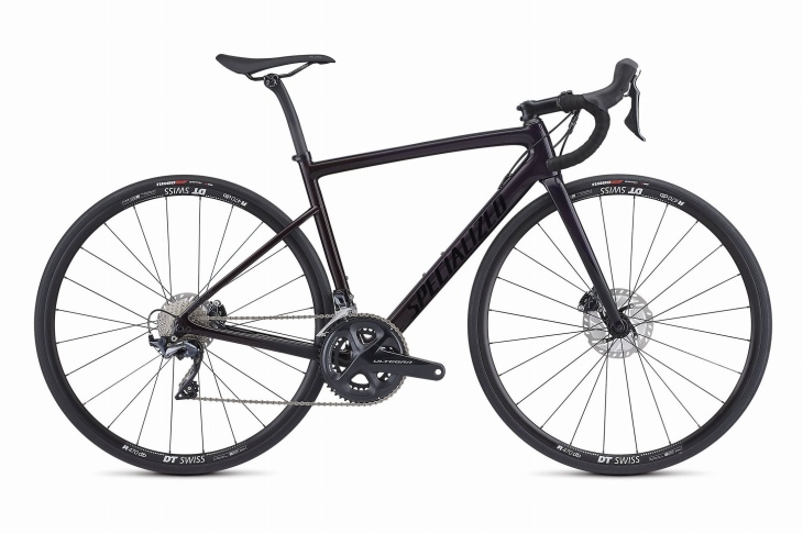 スペシャライズド Women's Tarmac Disc Comp(Gloss Purple Tint - Red Fade/Satin Black)