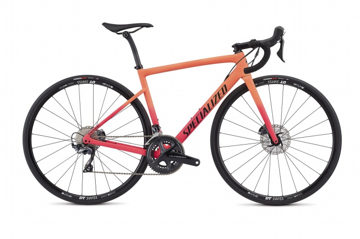 スペシャライズド Women's Tarmac Disc Comp(Gloss Acid Lava - Acid Pink/Satin Black)