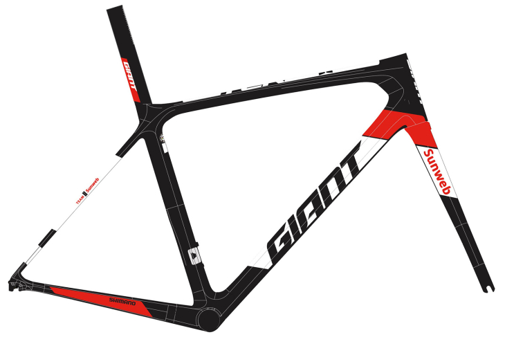 ジャイアント FS TCR ADVANCED SL TEAM(イメージ図)
