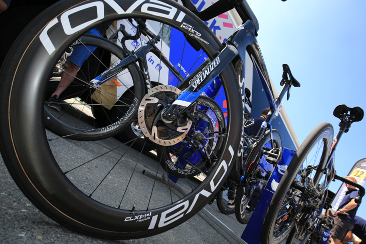 JBCFのレースでディスクブレーキが解禁される(写真は今年のツール・ド・フランス)