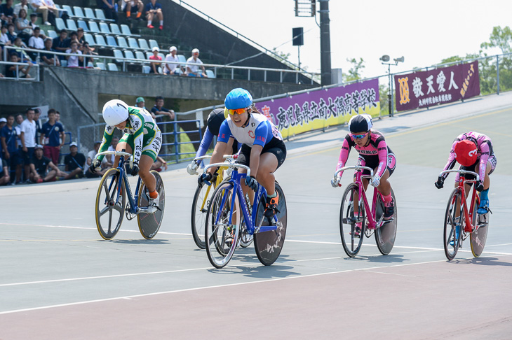 女子ケイリン 飯田風音(川越工業高校)が優勝