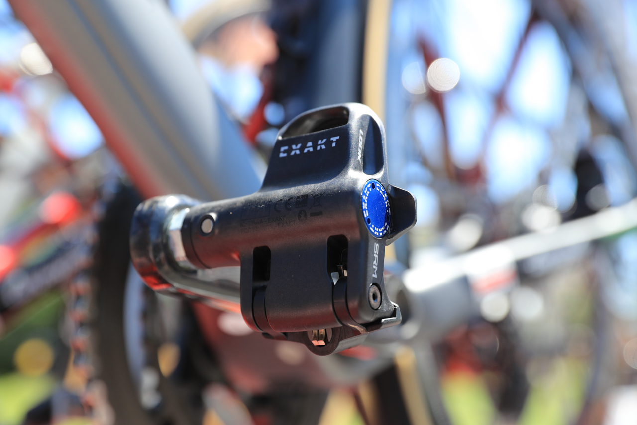 ルックと共同開発したSRMのペダル型パワーメーター「EXAKT(エグザクト)」