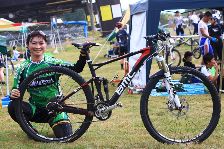 高橋麻由美さん(MilePost) BMC FS01