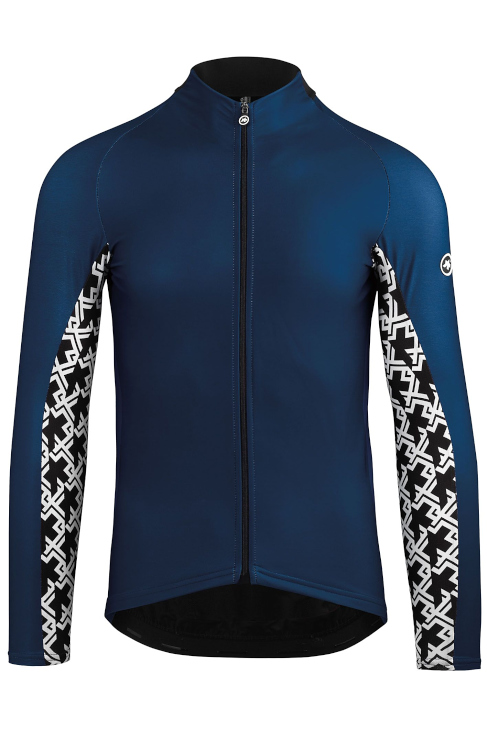 アソス MILLET GT SPRING FALL LS JERSEY(ブルー)