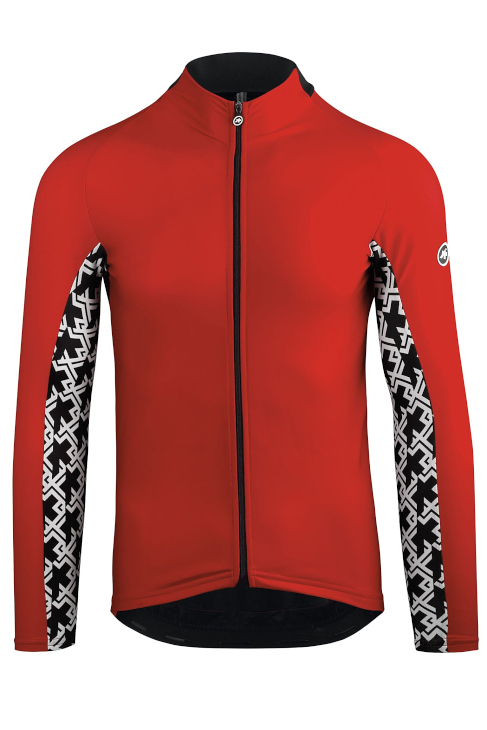 アソス MILLET GT SPRING FALL LS JERSEY(レッド)