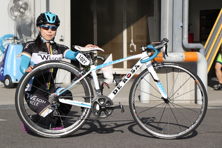 田邊愛さん(WILSON CYCLE GF) デローザ AVANT