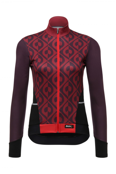 サンティーニ CORAL 2.0 WINTER JERSEY(グラナダ・レッド)