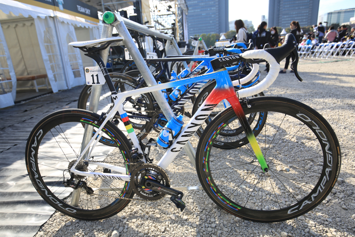 アレハンドロ・バルベルデ(スペイン、モビスター)が駆るキャニオンULTIMATE CF SLX