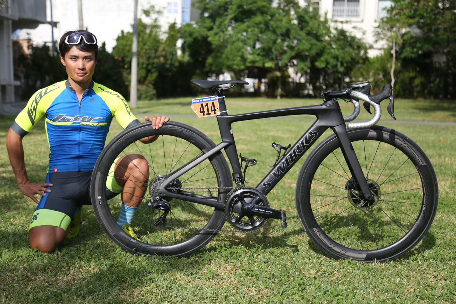 紺野元汰(SBC Vertex Racing Team)とスペシャライズドVENGE