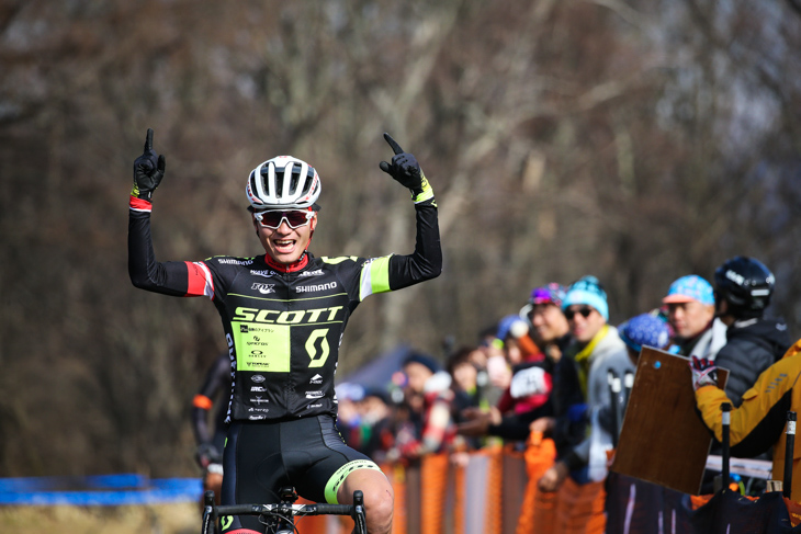 CJ 優勝した松本一成(TEAM SCOTT)
