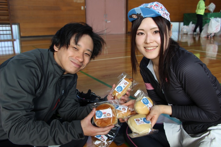南アルプスのパン屋さん「空我」からはお惣菜パンとスープが提供された