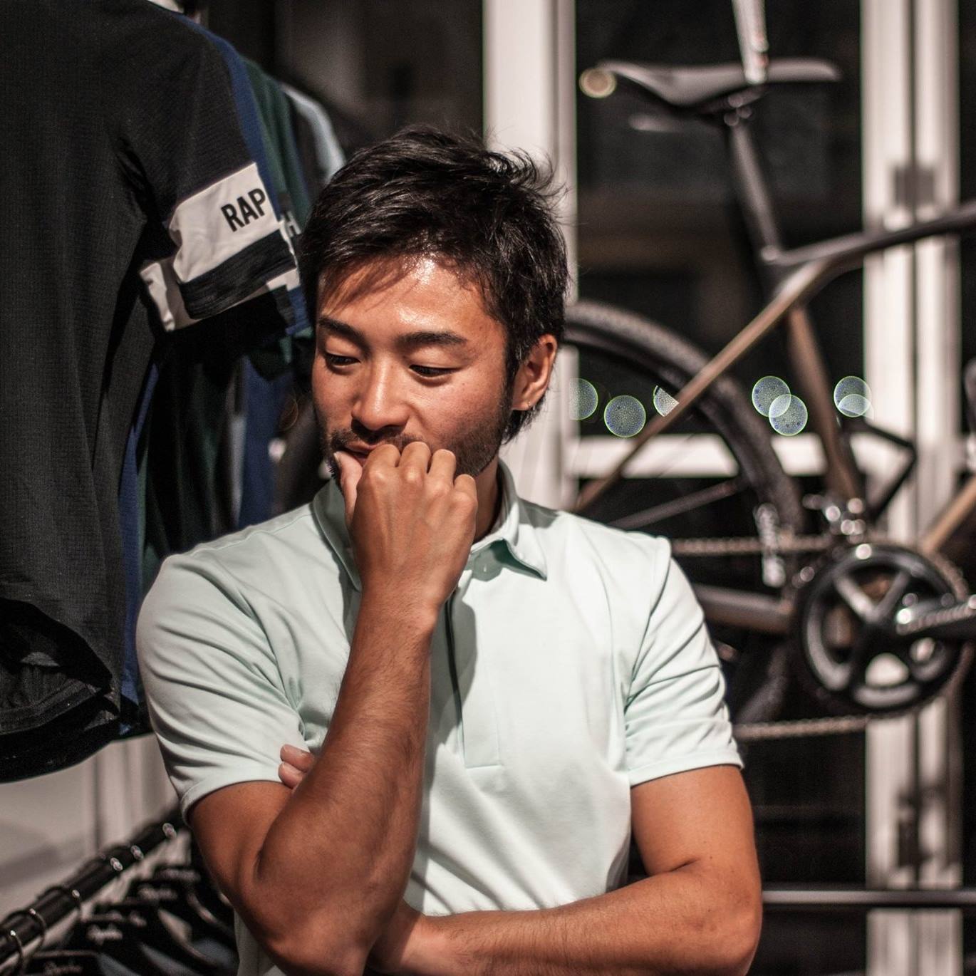 今回レポートを寄せてくれた三井裕樹さん(Rapha Japan)