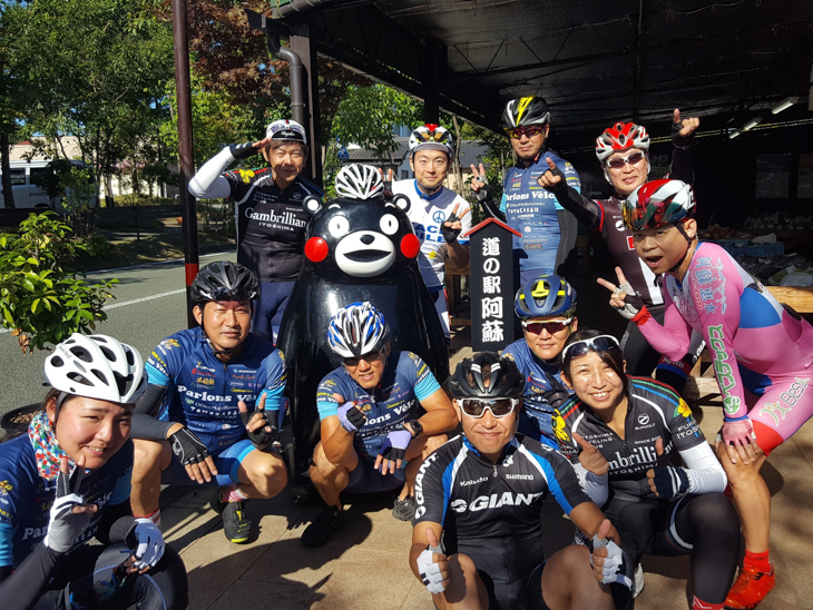 いつも楽しいイベントライドをしてくれる面々