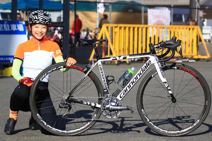 後藤安佐さん(サンクスサイクルラボ) キャノンデール SUPERSIX EVO Hi-MOD