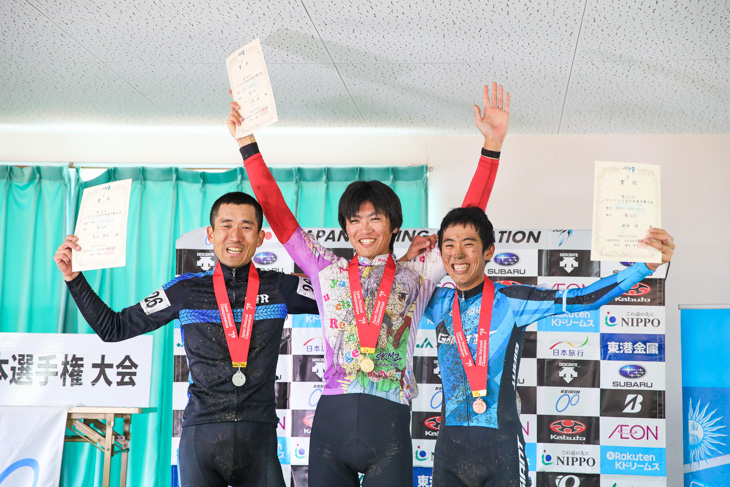 シングルスピードの部 表彰台